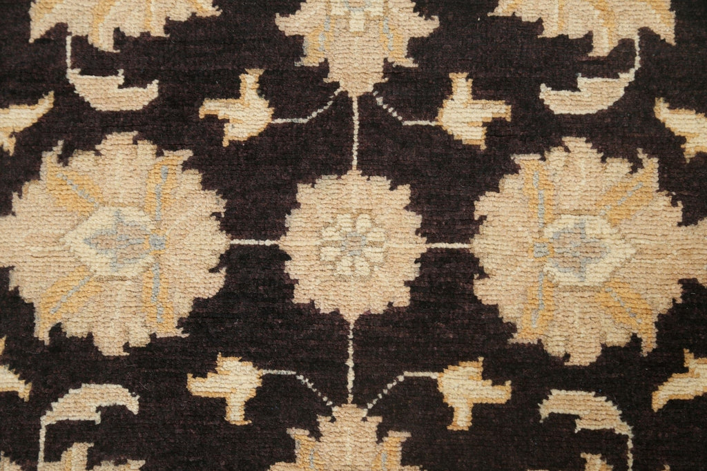 Floral Peshawar Chobi Oriental Runner Rug 3x10