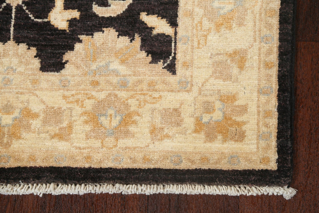 Floral Peshawar Chobi Oriental Runner Rug 3x10