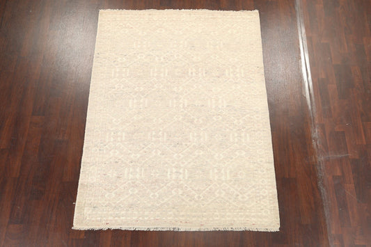 Geometric Modern Moroccan Rug 5x7