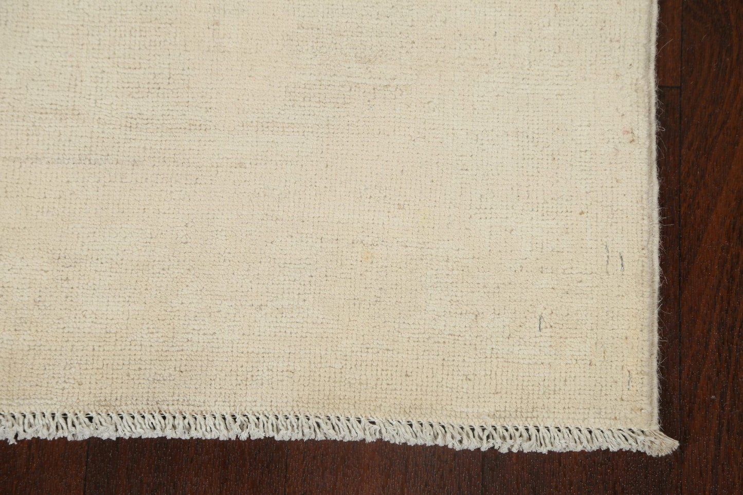 Muted Earth-tone Oushak Chobi Oriental Runner Rug 3x13