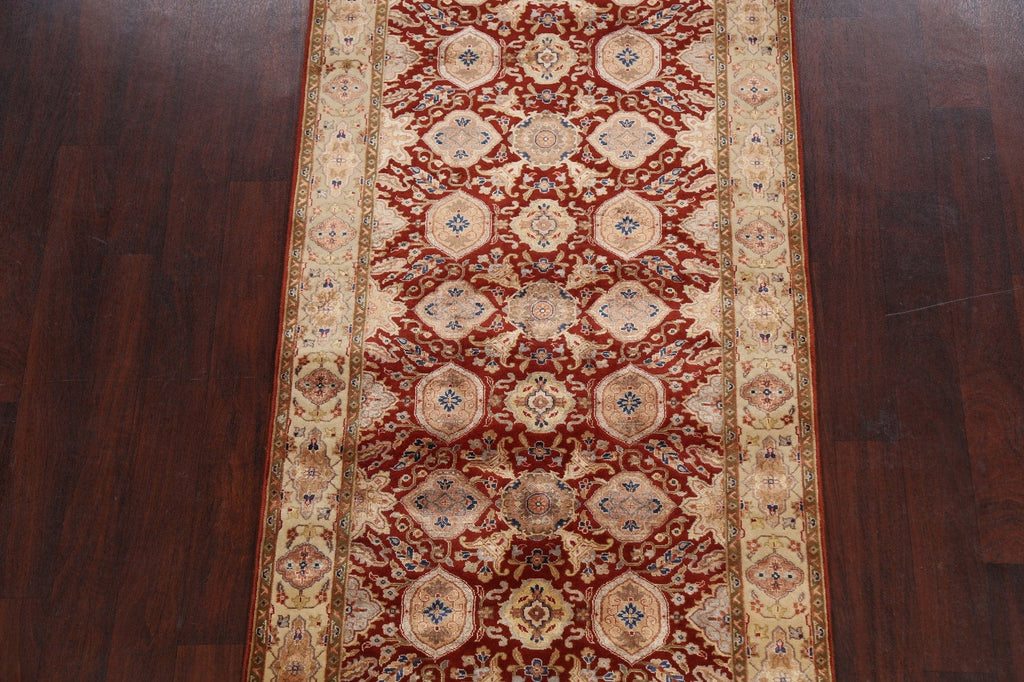 100% Vegetable Dye Floral Kashan Oriental Area Rug 4x7