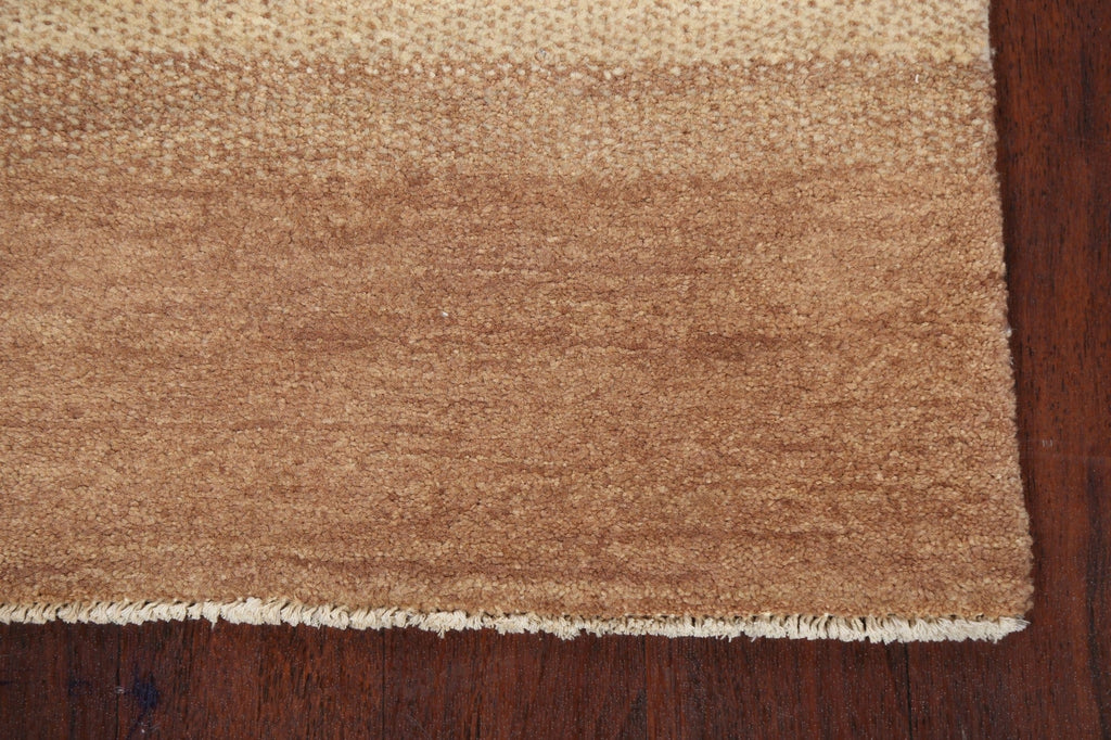 Stripe Gabbeh Kashkoli Oriental Runner Rug 2x5