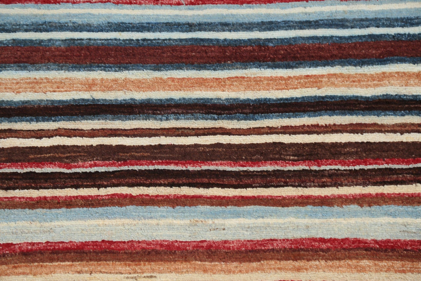 Stripe Gabbeh Kashkoli Oriental Area Rug 3x4