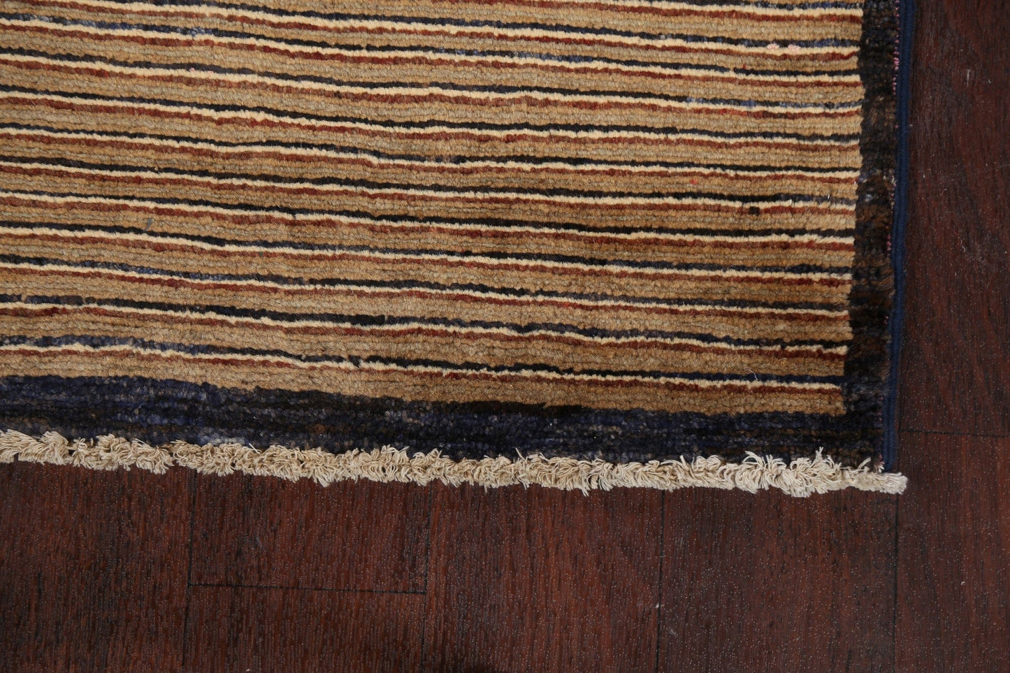 Stripe Gabbeh Kashkoli Oriental Area Rug 3x5