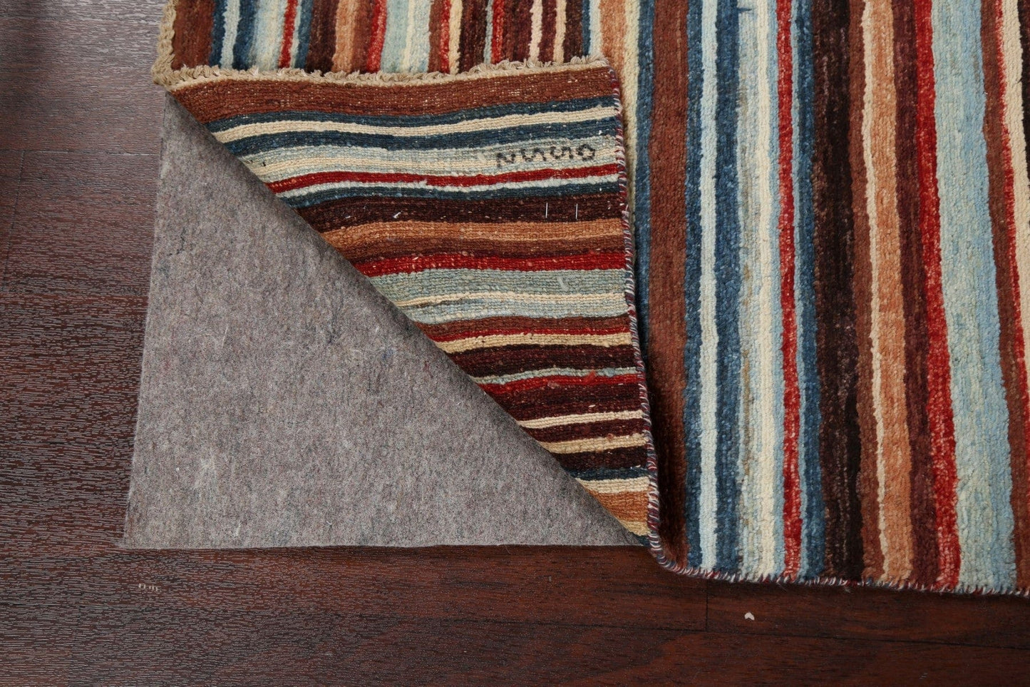 Stripe Gabbeh Kashkoli Oriental Area Rug 3x4