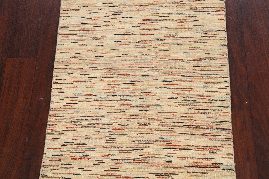 Stripe Gabbeh Kashkoli Oriental Area Rug 2x4