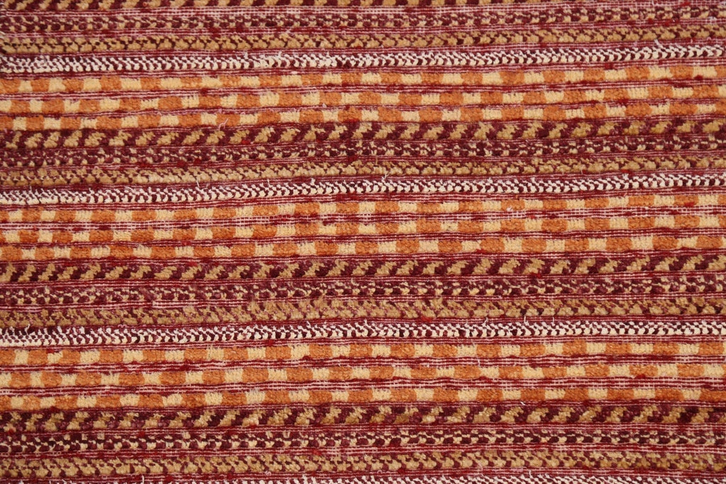 Stripe Gabbeh Kashkoli Oriental Area Rug 3x4