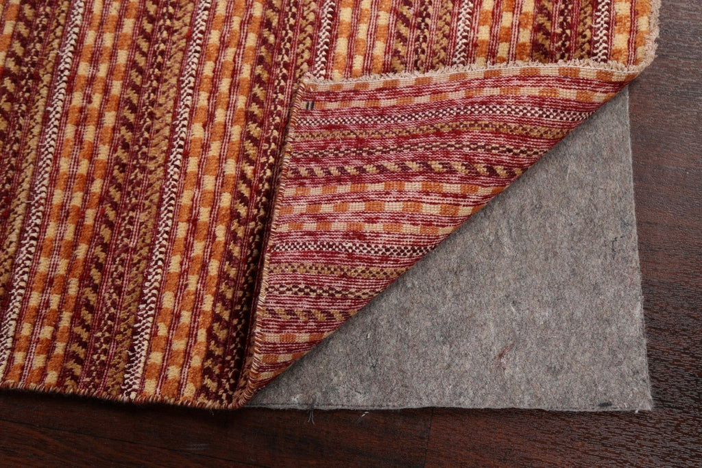 Stripe Gabbeh Kashkoli Oriental Area Rug 3x4