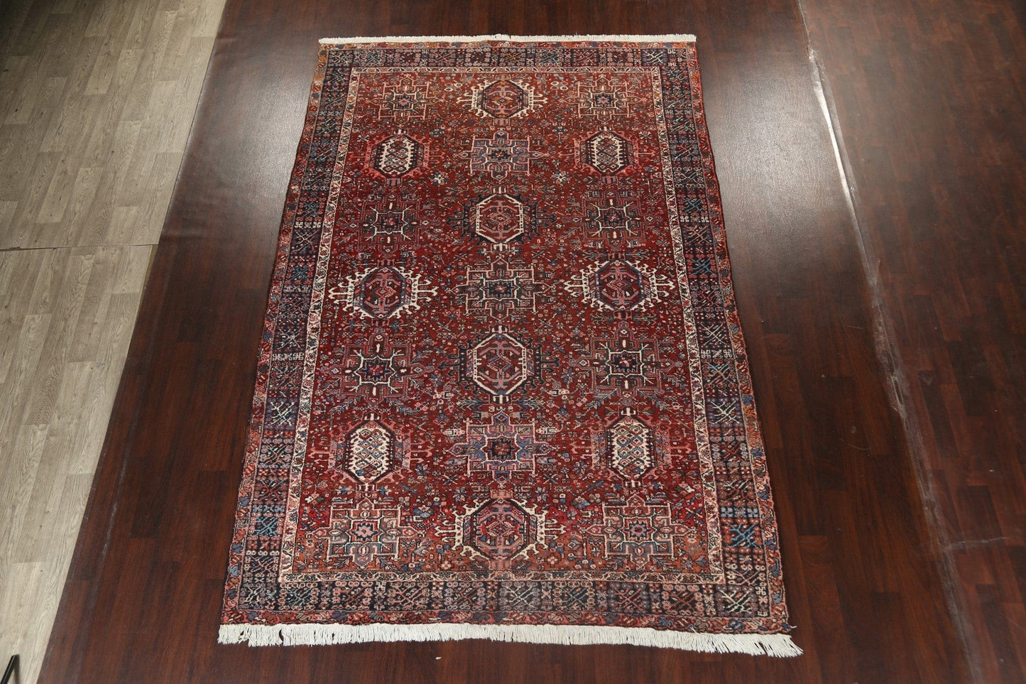 100% Vegetable Dye Gharajeh Persian Area Rug 8x12