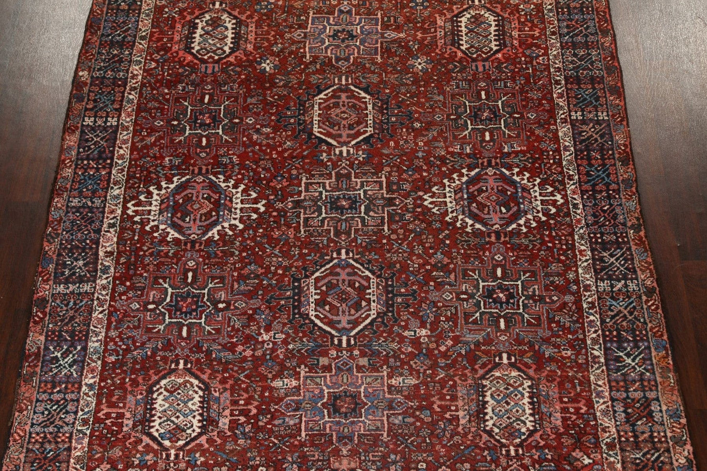 100% Vegetable Dye Gharajeh Persian Area Rug 8x12