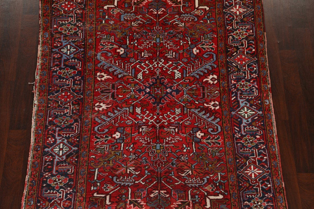 Geometric Heriz Persian Area Rug 6x8