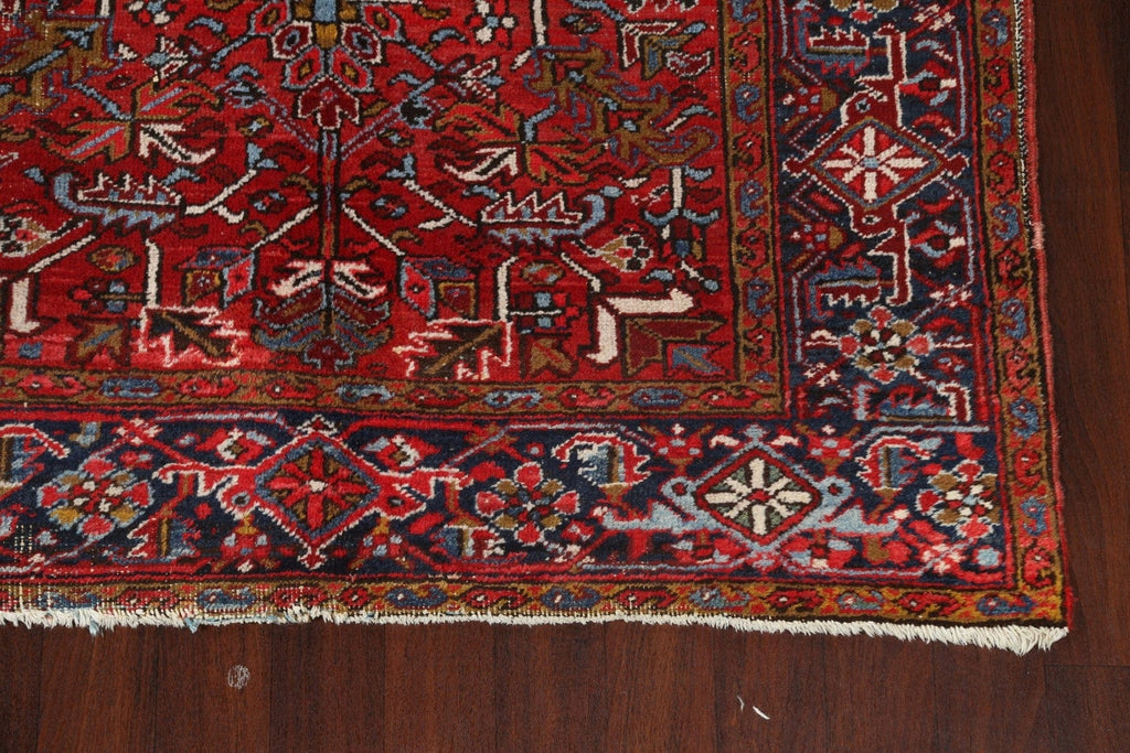 Geometric Heriz Persian Area Rug 6x8