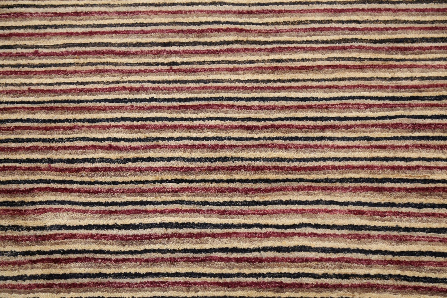 Modern Stripe Gabbeh Kashkoli Oriental Area Rug 3x5