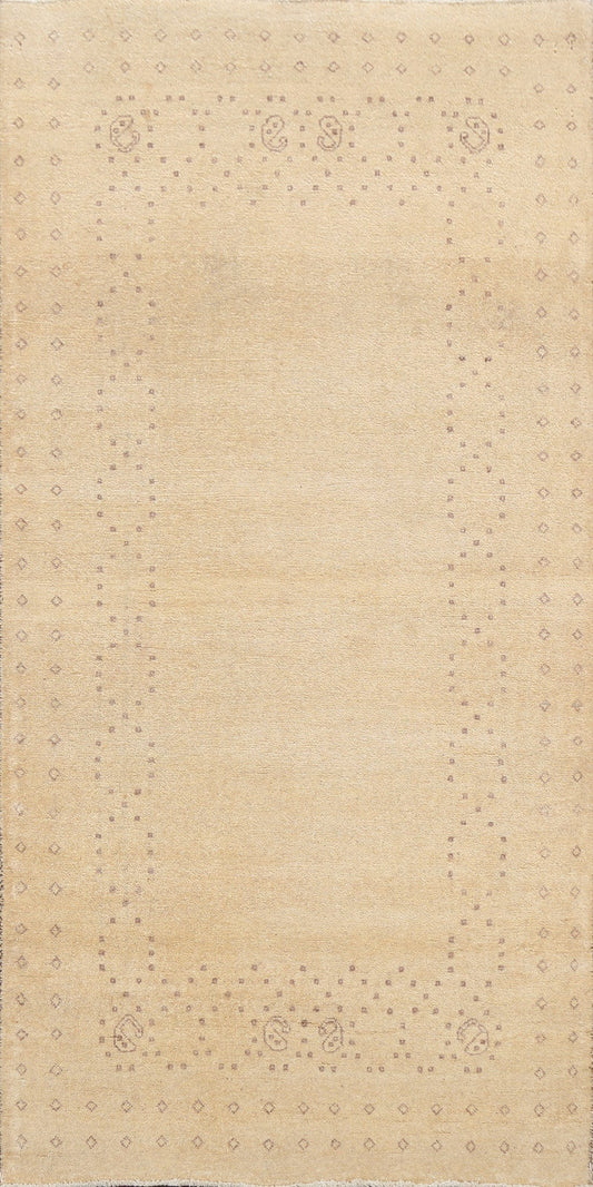 Geometric Gabbeh Kashkoli Oriental Area Rug 3x6