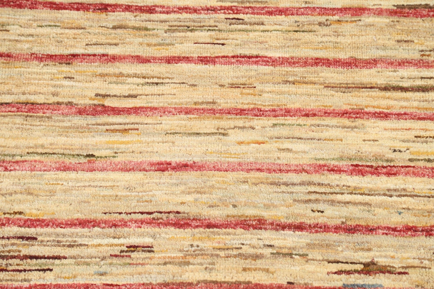 Modern Stripe Gabbeh Kashkoli Oriental Area Rug 3x5