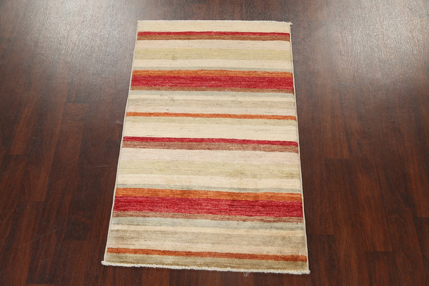 Modern Gabbeh Kashkoli Oriental Area Rug 3x5