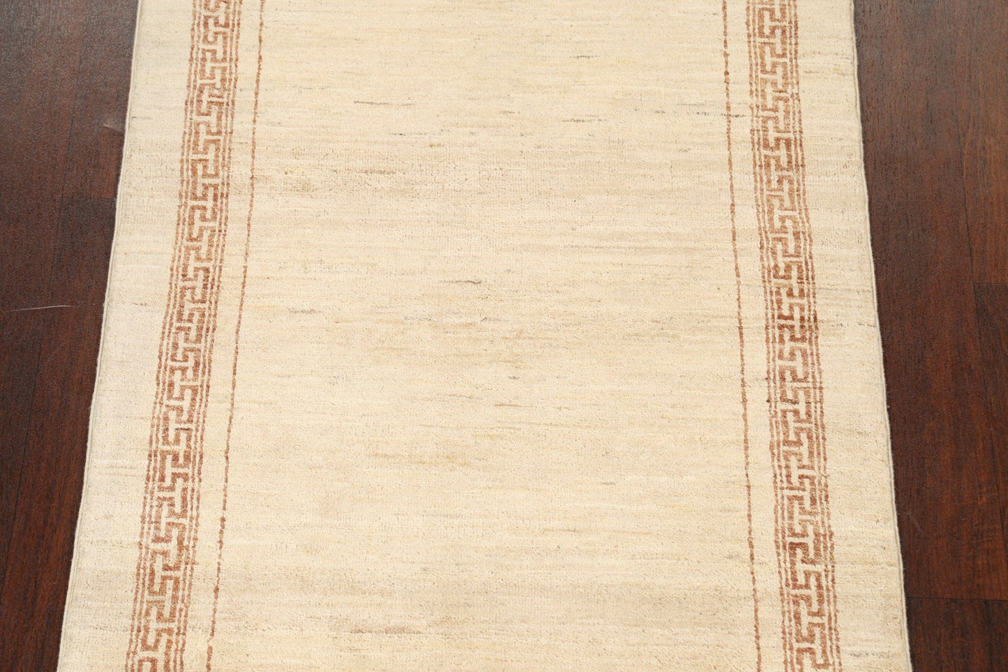 Bordered Gabbeh Kashkoli Oriental Area Rug 3x5