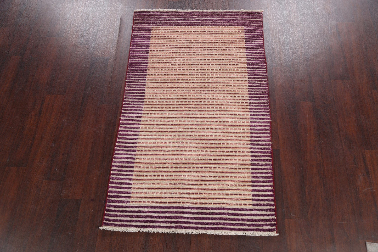 Geometric Gabbeh Kashkoli Oriental Area Rug 3x5