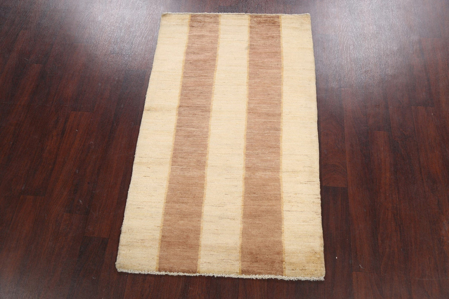 Modern Gabbeh Kashkoli Oriental Area Rug 3x5