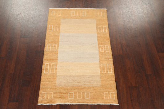 Geometric Gabbeh Kashkoli Oriental Area Rug 3x5