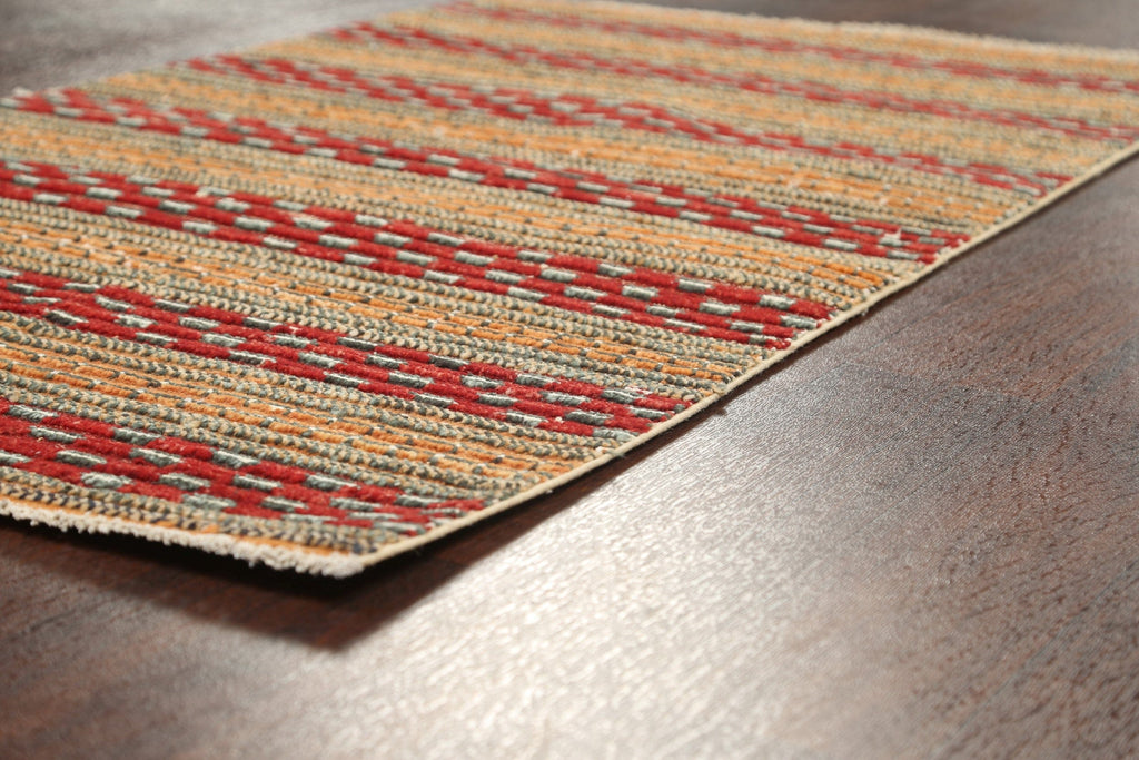 Geometric Gabbeh Kashkoli Oriental Area Rug 3x5