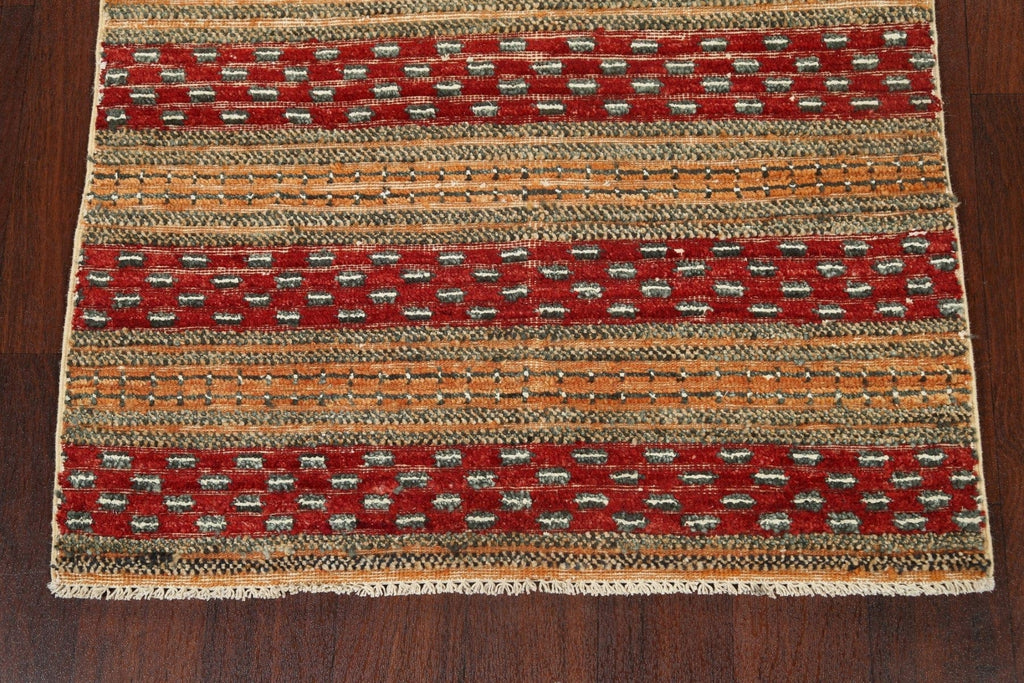 Geometric Gabbeh Kashkoli Oriental Area Rug 3x5