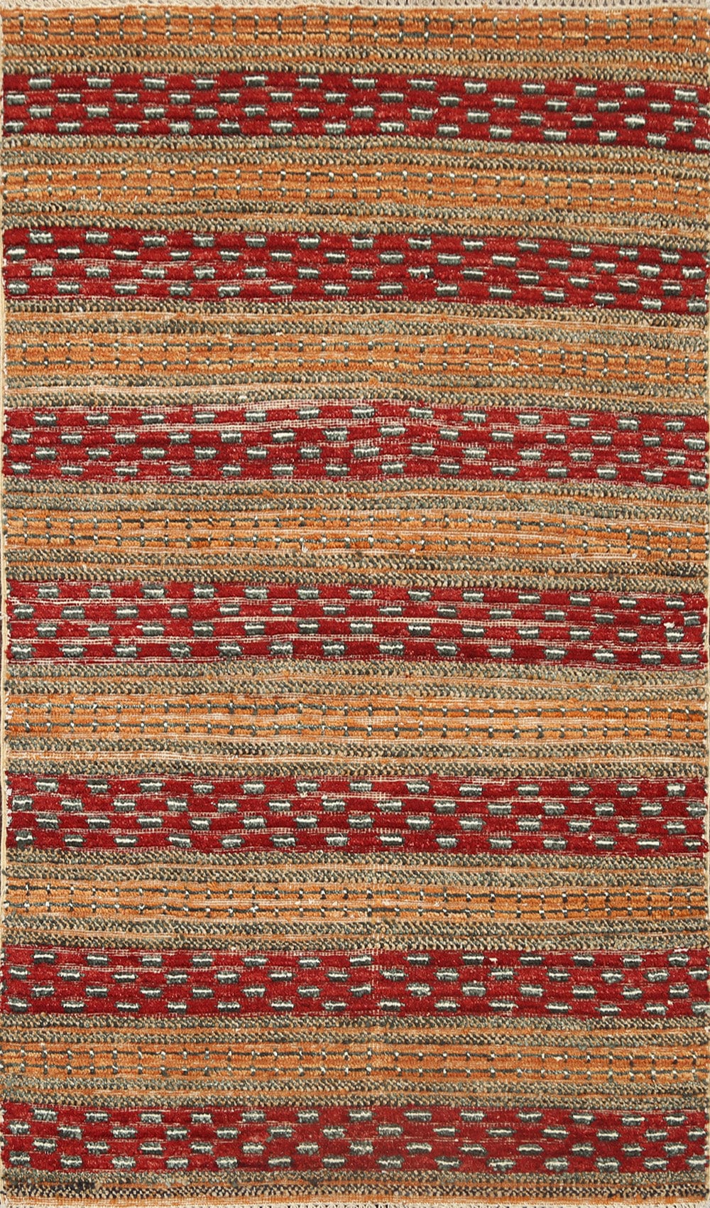 Geometric Gabbeh Kashkoli Oriental Area Rug 3x5