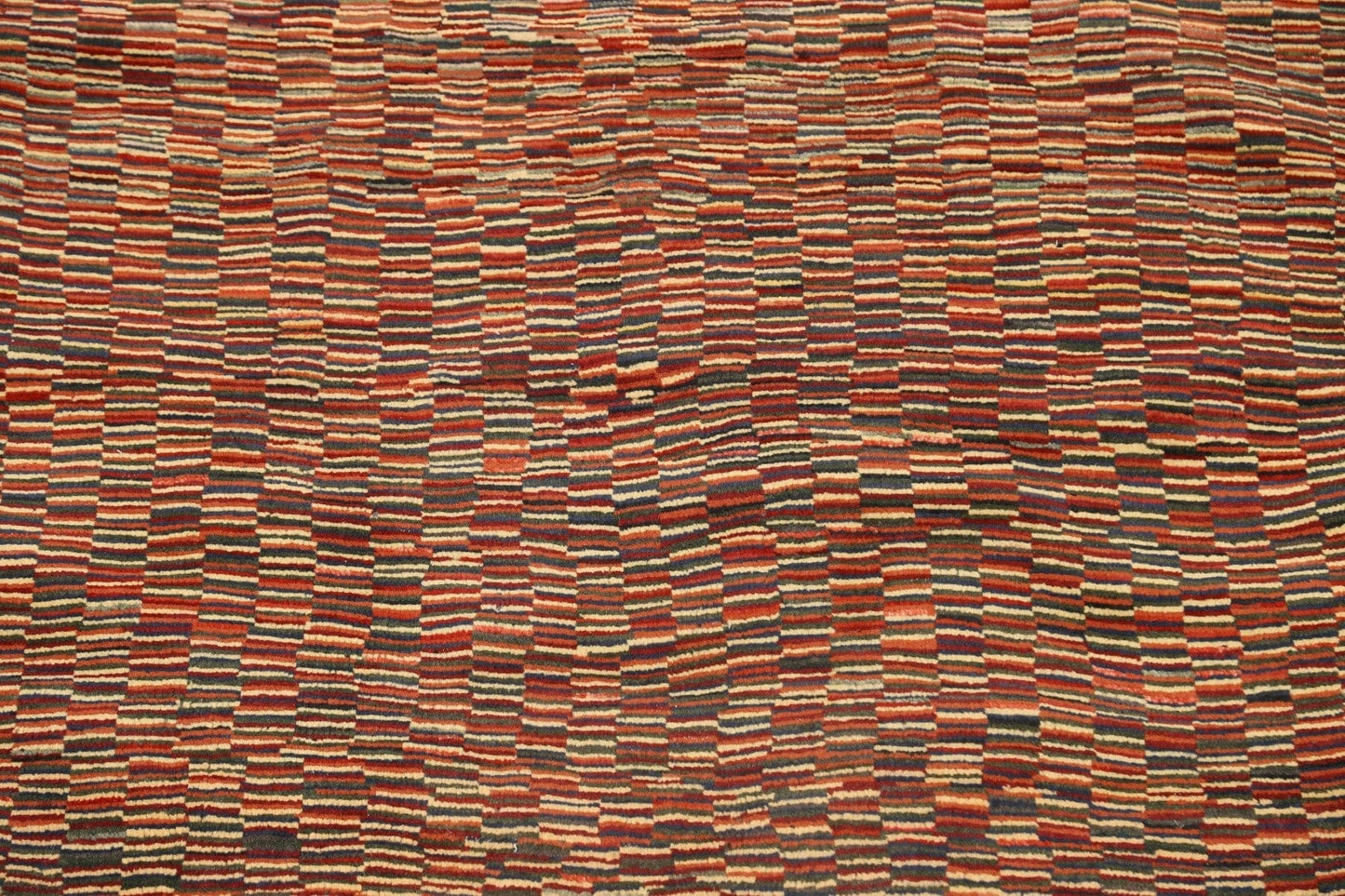 Modern Gabbeh Kashkoli Oriental Area Rug 4x5