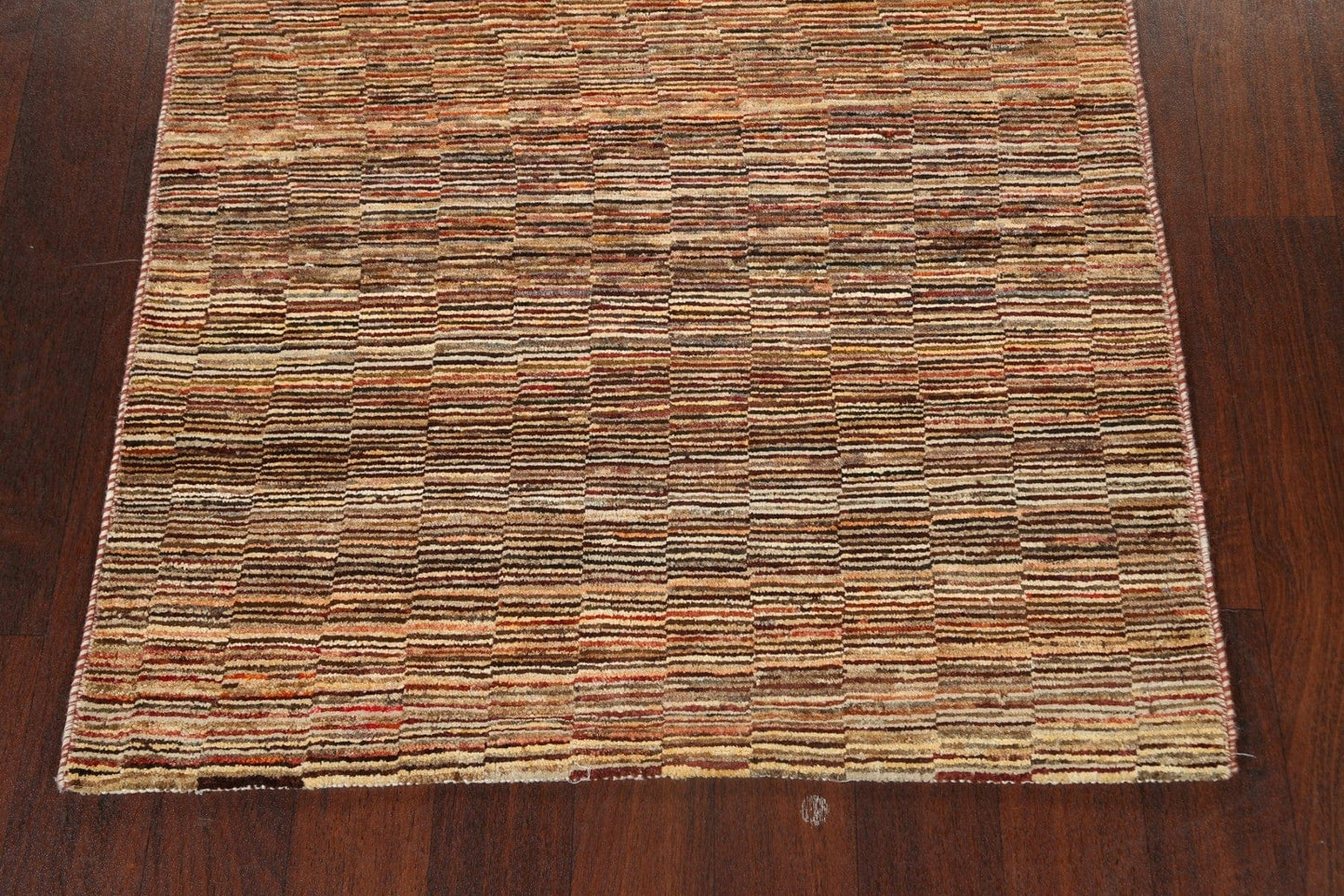 Modern Gabbeh Kashkoli Oriental Area Rug 4x5