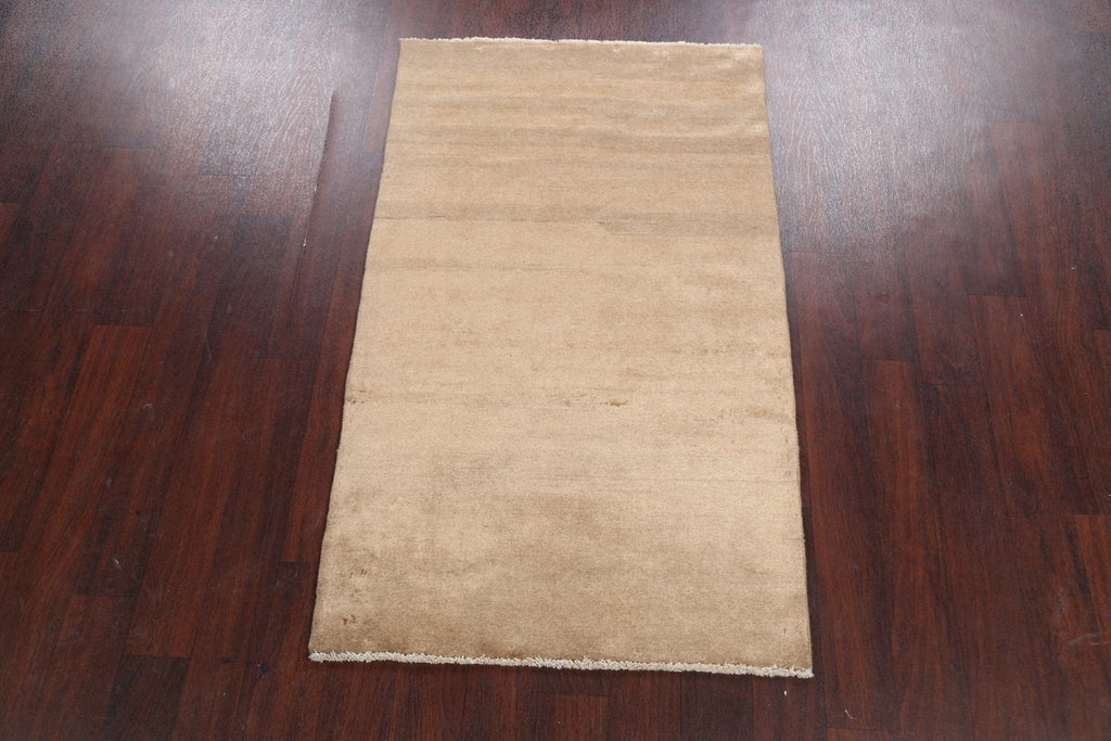 Modern Gabbeh Kashkoli Oriental Area Rug 3x5