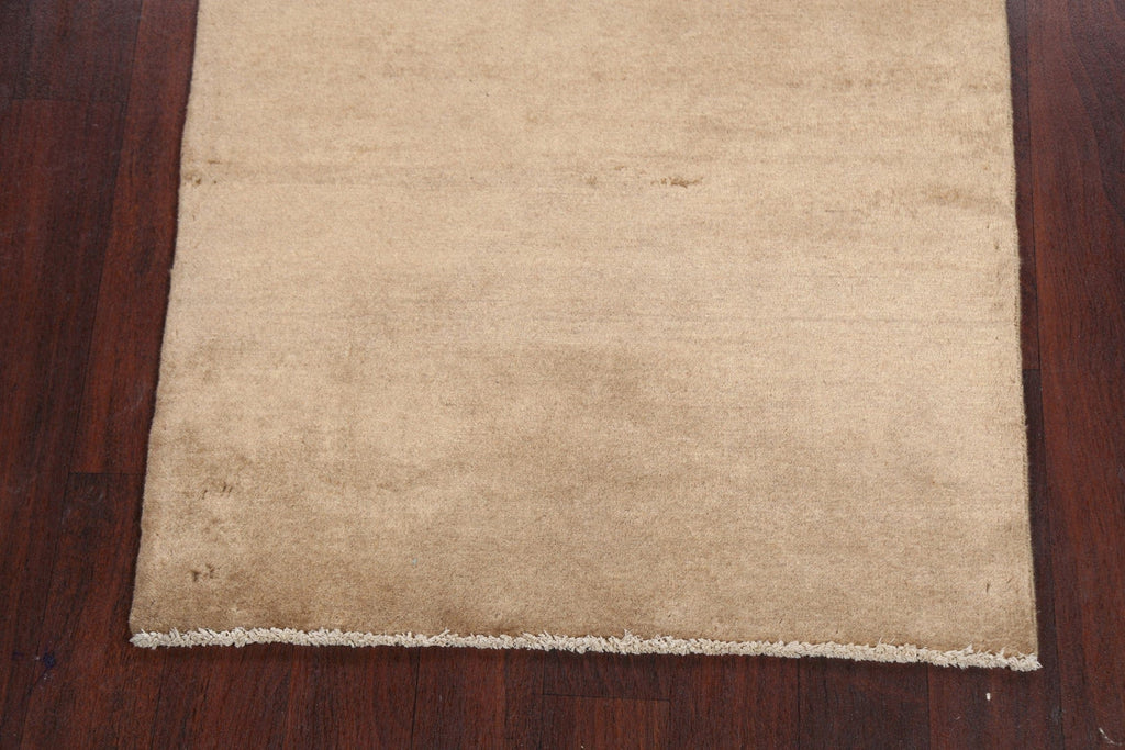 Modern Gabbeh Kashkoli Oriental Area Rug 3x5