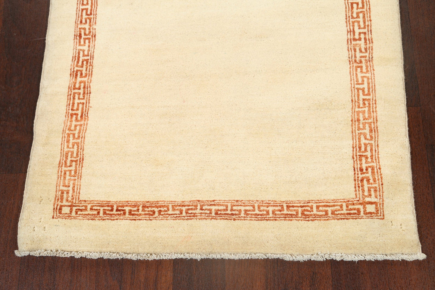 Bordered Gabbeh Kashkoli Oriental Area Rug 3x5