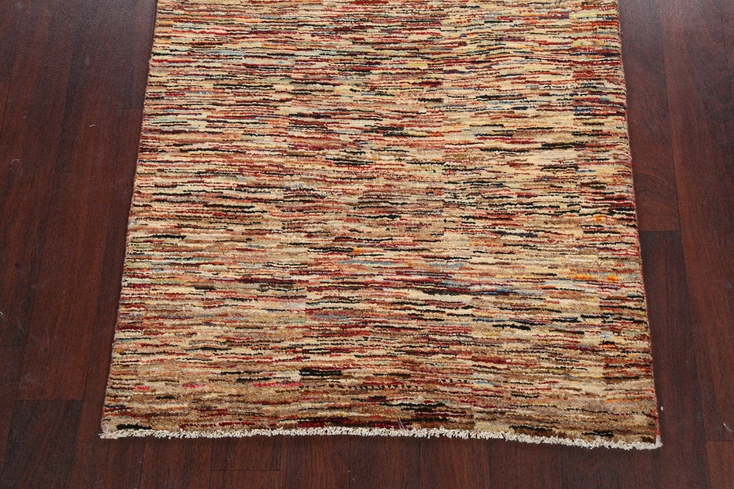 Modern Gabbeh Kashkoli Oriental Area Rug 3x5