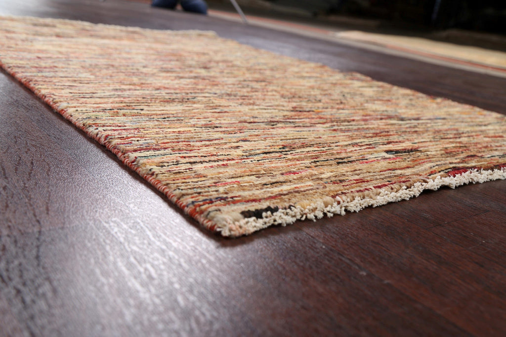 Modern Gabbeh Kashkoli Oriental Area Rug 3x5