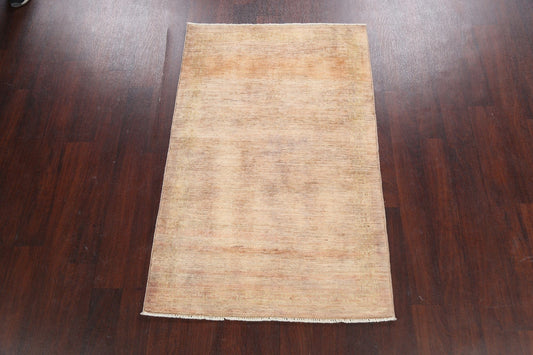 Bordered Gabbeh Kashkoli Oriental Area Rug 3x5