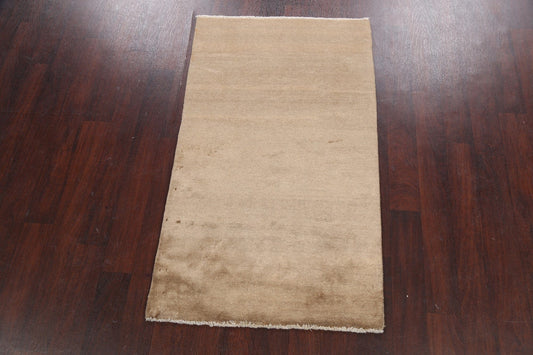 Modern Gabbeh Kashkoli Oriental Area Rug 3x5