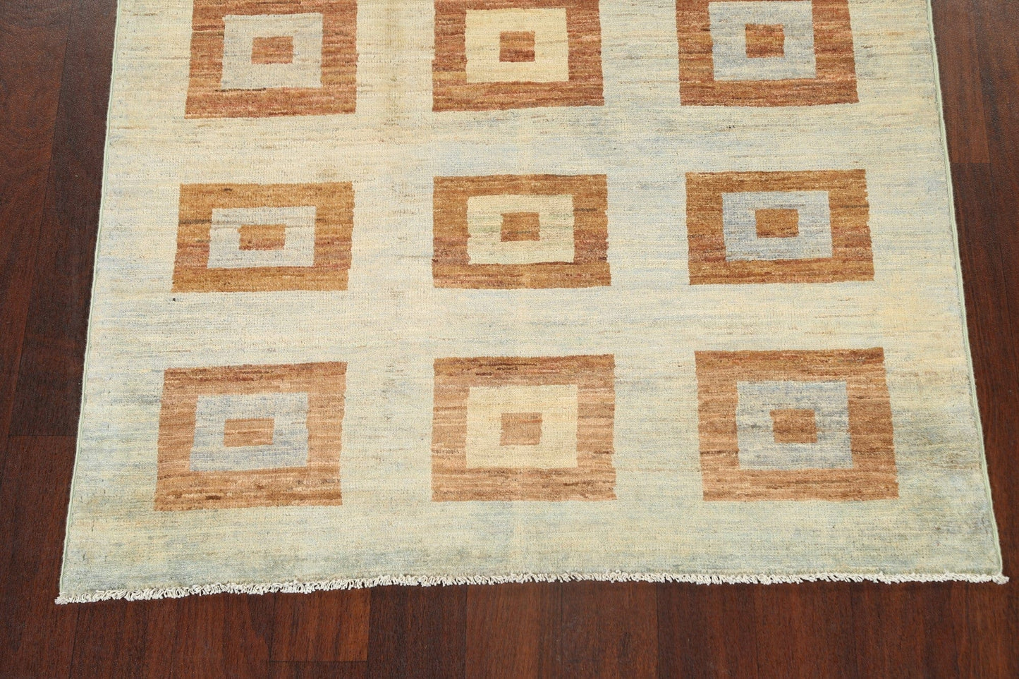 Geometric Gabbeh Kashkoli Oriental Area Rug 4x6