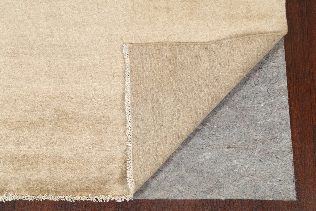 Modern Gabbeh Kashkoli Oriental Area Rug 4x6