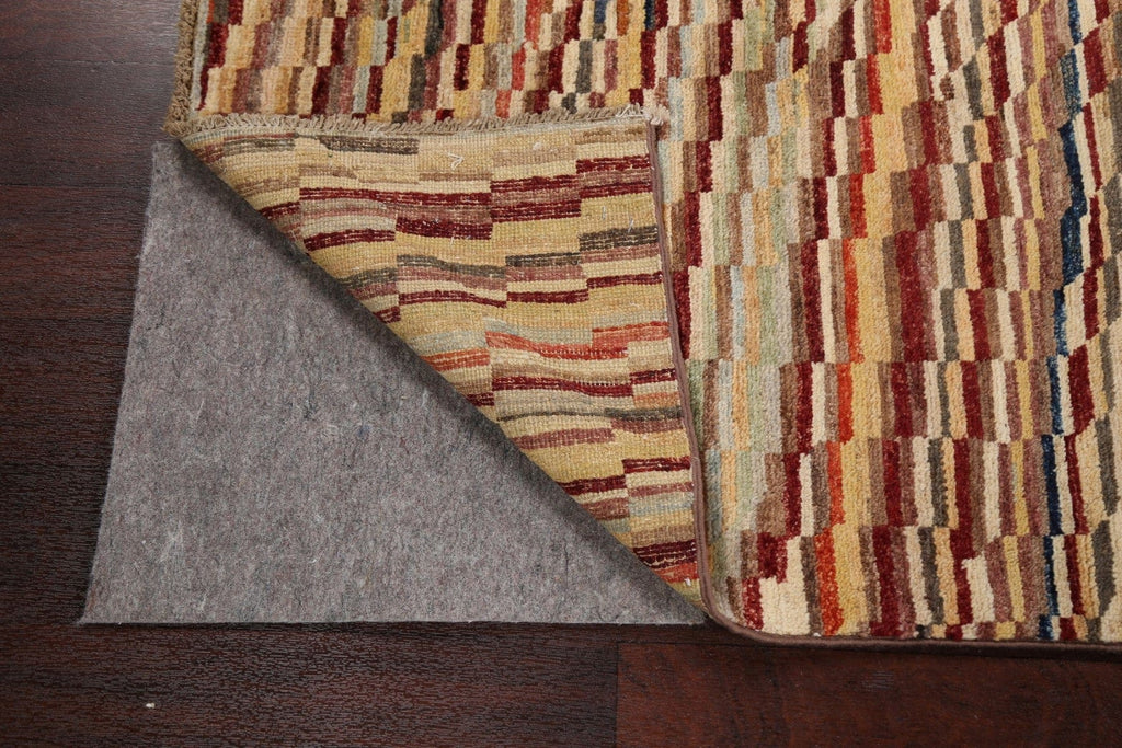 Modern Gabbeh Kashkoli Oriental Area Rug 3x5