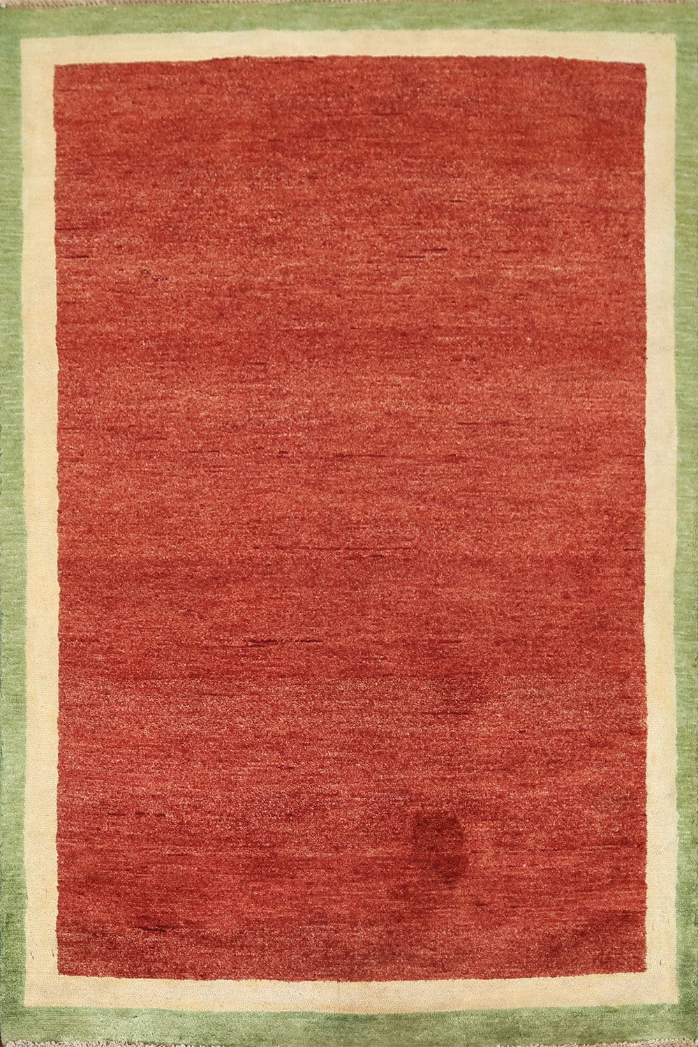 Bordered Gabbeh Kashkoli Oriental Area Rug 3x5