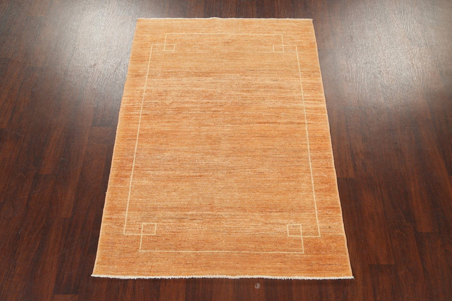 Modern Gabbeh Kashkoli Oriental Area Rug 4x6