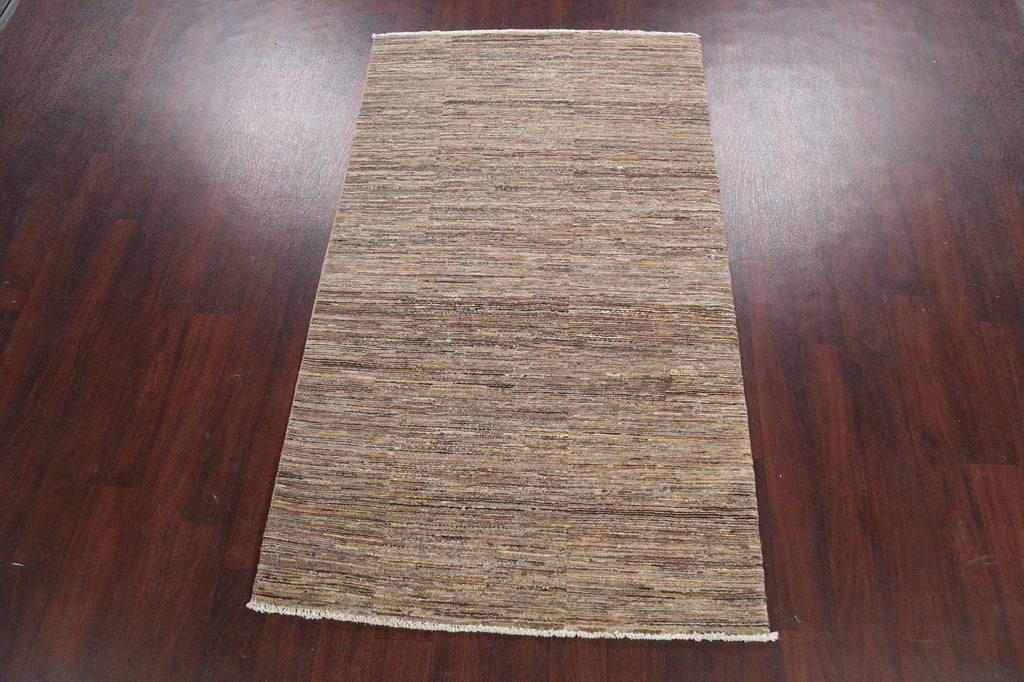 Modern Gabbeh Kashkoli Oriental Area Rug 4x7