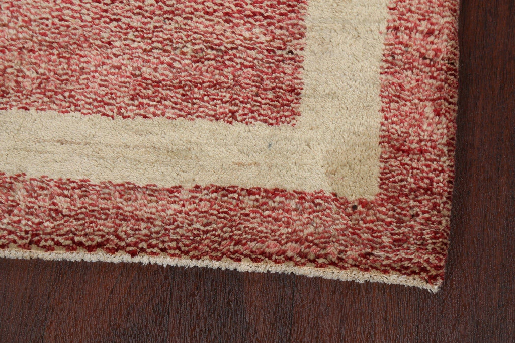 Modern Gabbeh Kashkoli Oriental Runner Rug 3x12