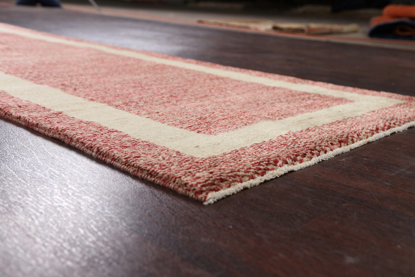 Modern Gabbeh Kashkoli Oriental Runner Rug 3x12