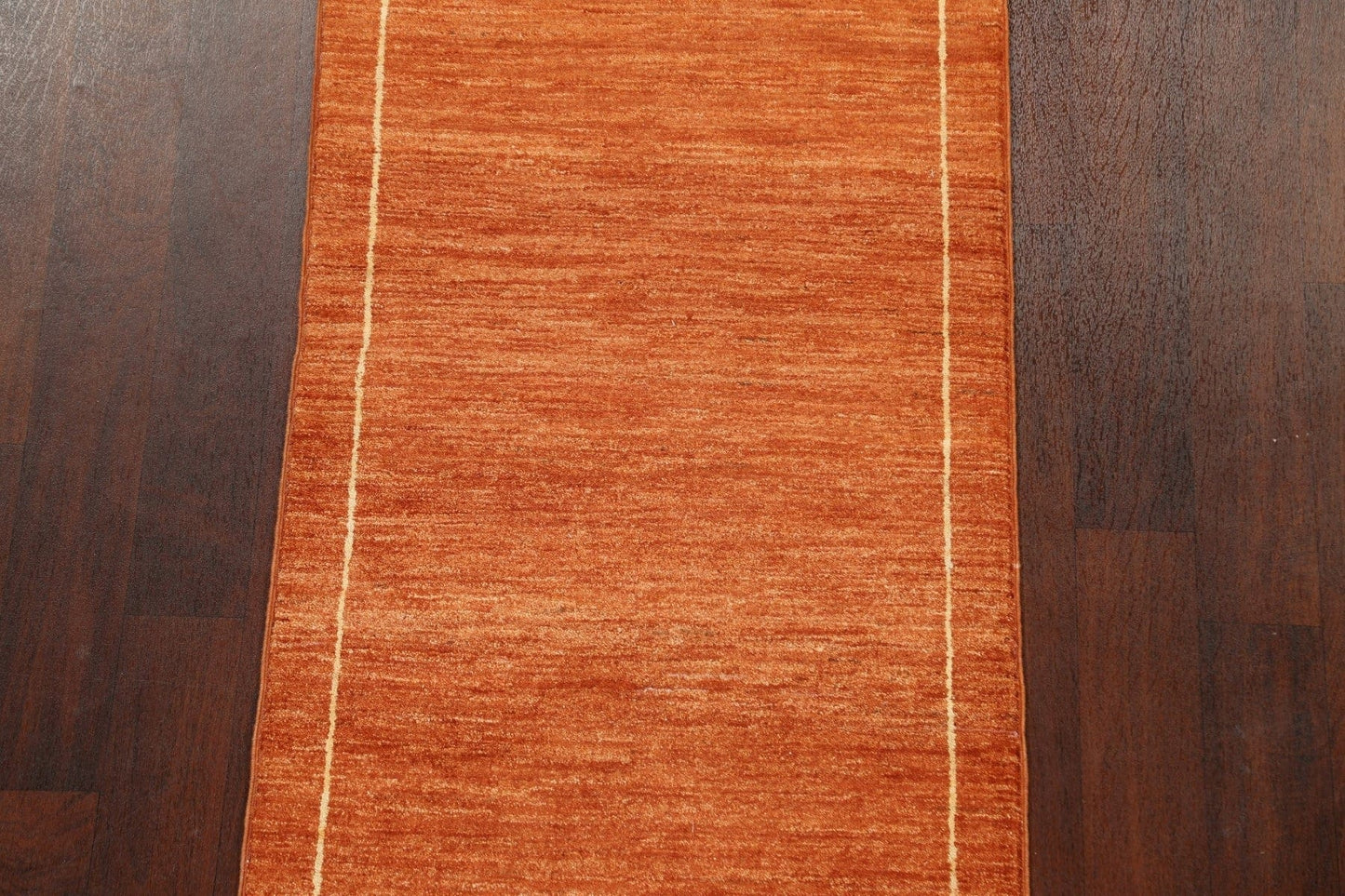 Bordered Gabbeh Kashkoli Oriental Runner Rug 3x10