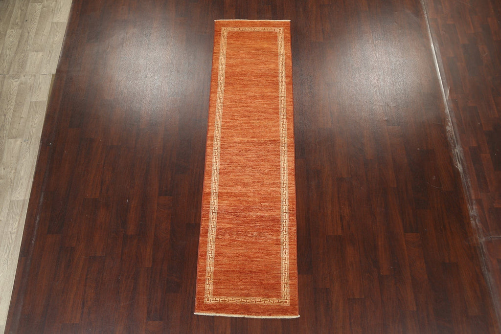 Gabbeh Kashkoli Oriental Runner Rug 3x10