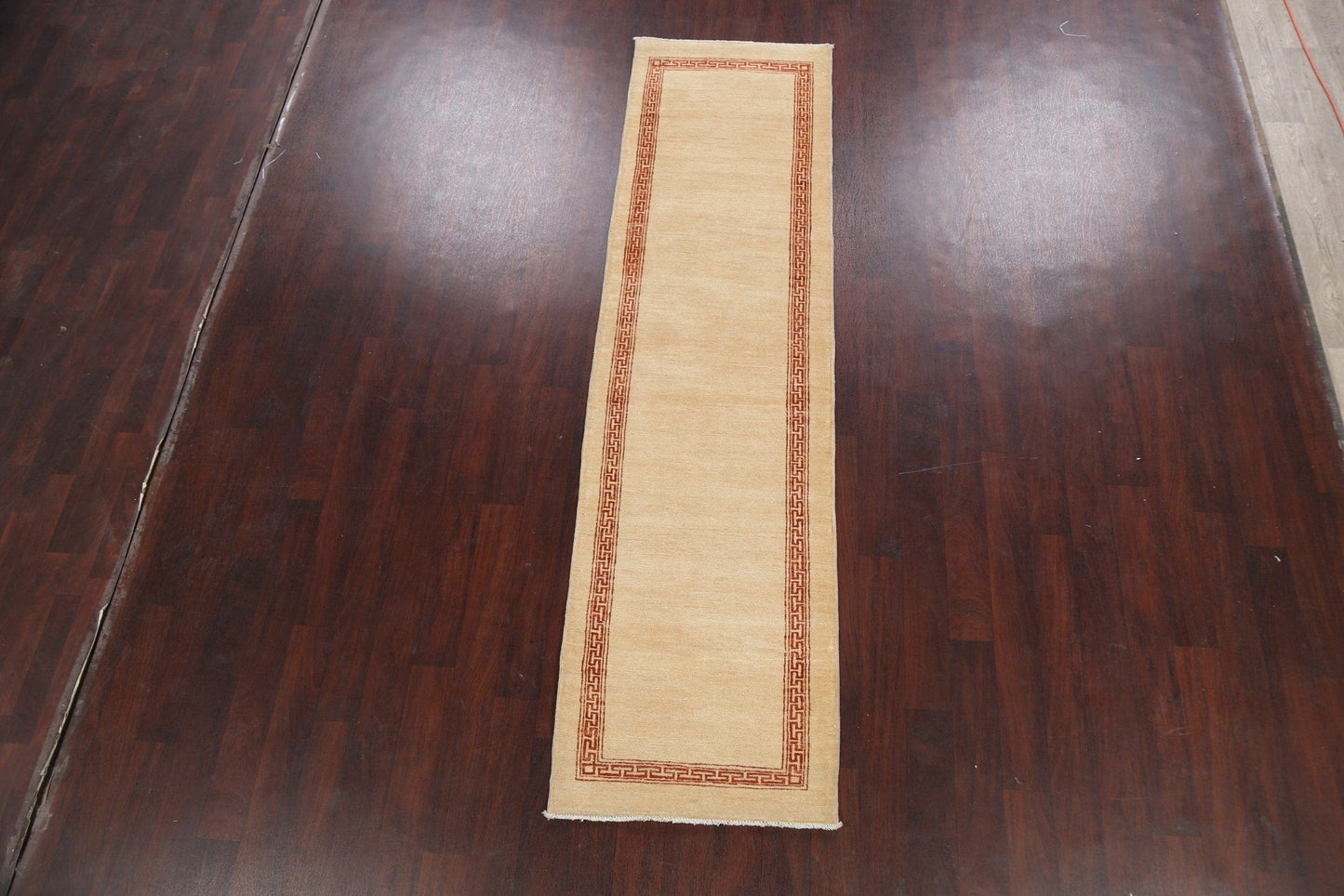 Bordered Gabbeh Kashkoli Oriental Runner Rug 3x10