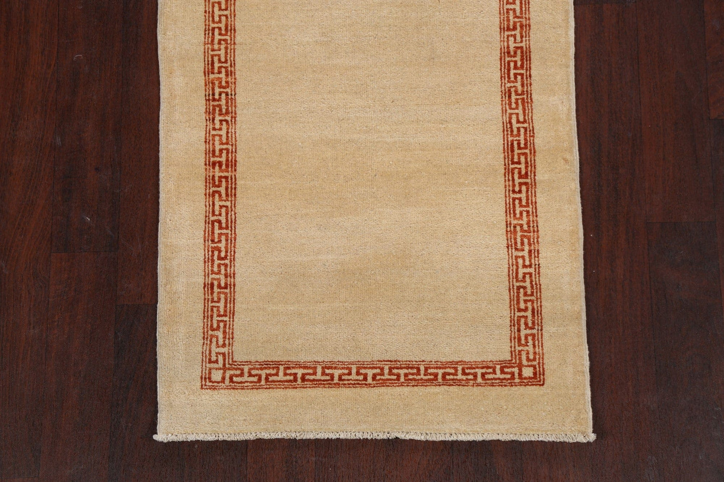 Bordered Gabbeh Kashkoli Oriental Runner Rug 3x9