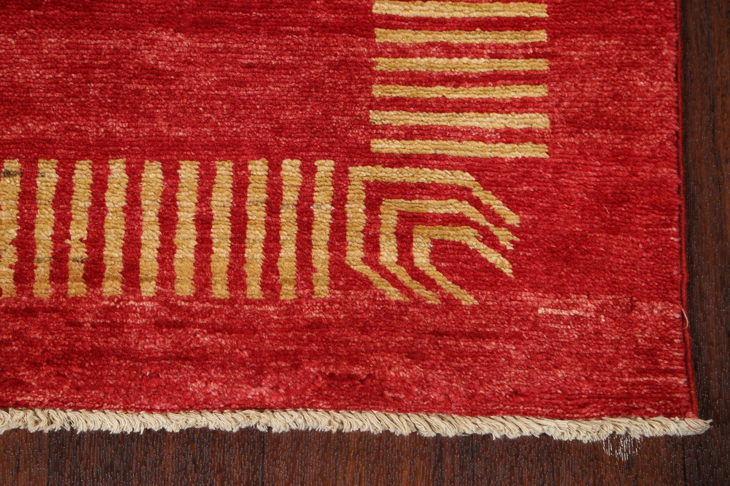 Gabbeh Kashkoli Oriental Runner Rug 3x8