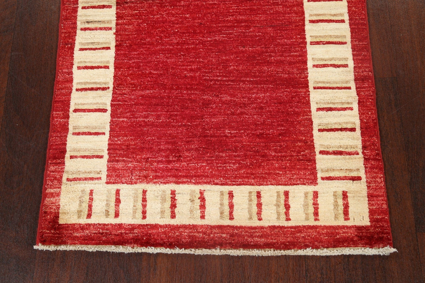 Gabbeh Kashkoli Oriental Runner Rug 3x8